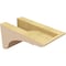 Ekena Millwork 4"W x 8"D x 4"H Wide Olympic Rough Cedar Woodgrain TimberThane Corbel, Primed Tan CORUR04X08X04OLYRCPR - alternate 3